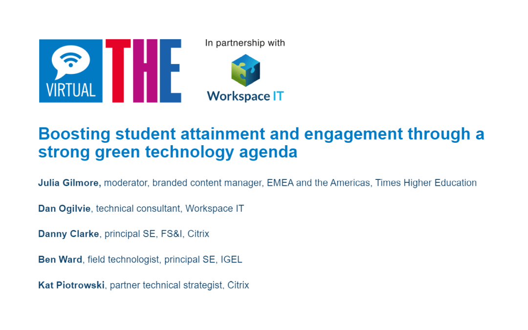 How a green approach to tech can attract and engage students